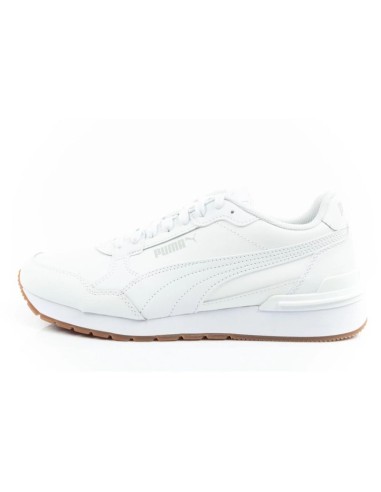 Puma ST Runner v4 sports shoes sneakers men's white leather fashionable