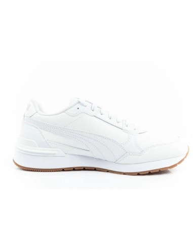 Puma ST Runner v4 sports shoes sneakers men's white leather fashionable