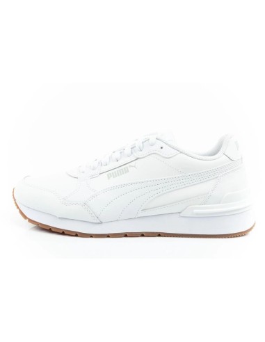 Puma ST Runner v4 sports shoes sneakers men's white leather fashionable