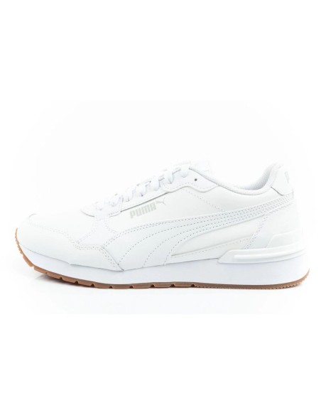 Puma ST Runner v4 sports shoes sneakers men's white leather fashionable