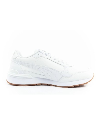 Puma ST Runner v4 sports shoes sneakers men's white leather fashionable