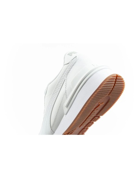 Puma ST Runner v4 sports shoes sneakers men's white leather fashionable