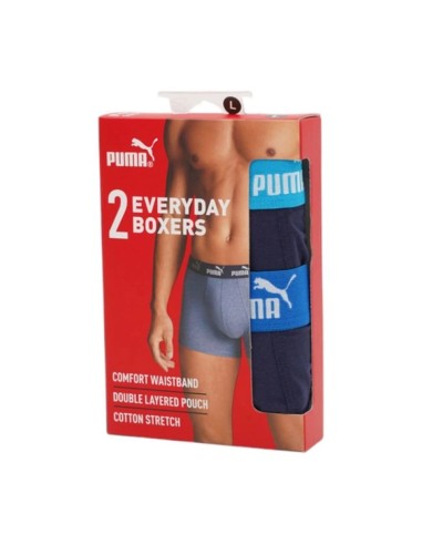 Puma men's boxer briefs 2Pack navy blue comfortable cotton