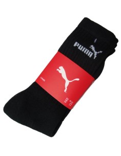 PUMA LONG SOCKS black 3 pairs 7308 200