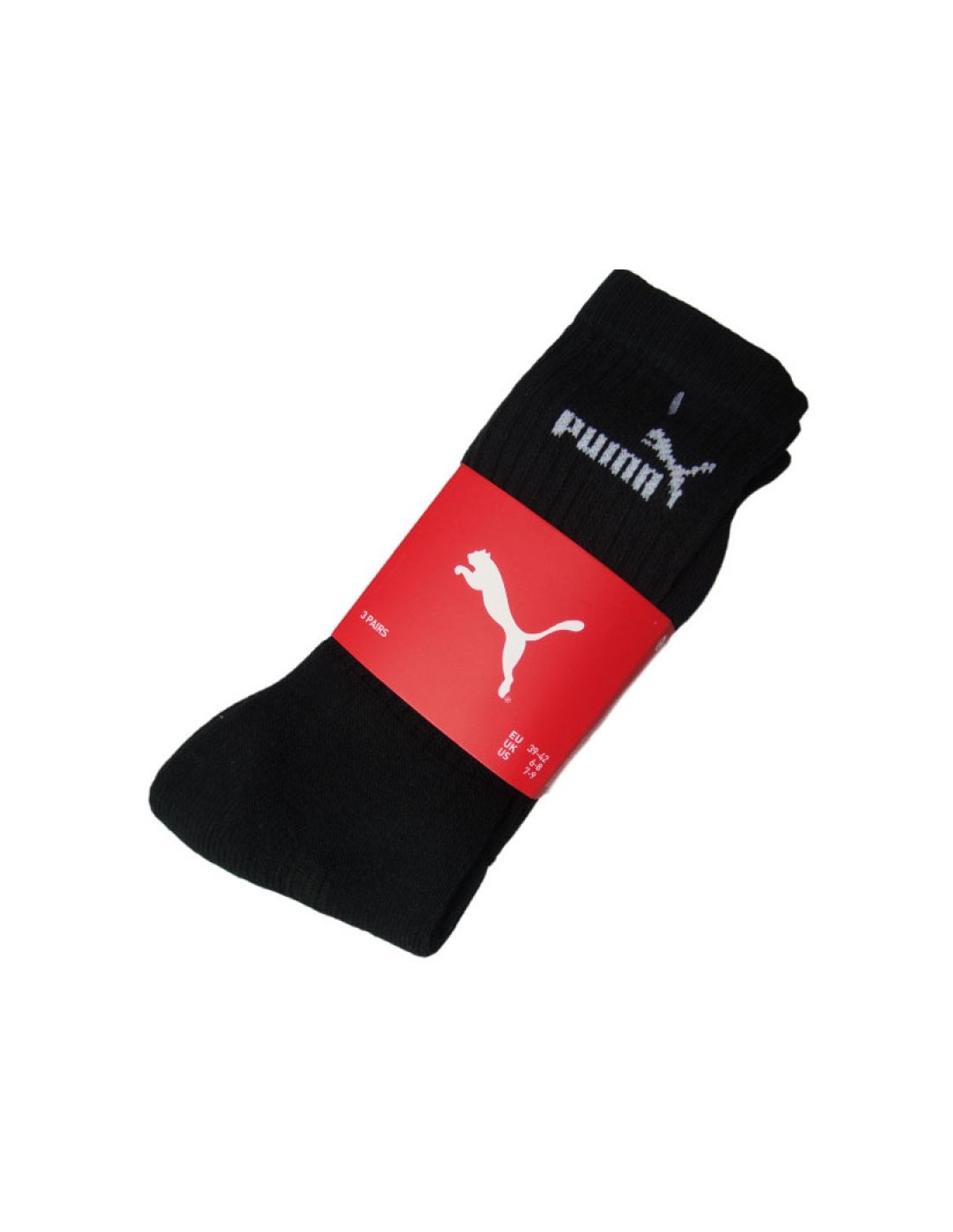 PUMA LONG SOCKS black 3 pairs 7308 200