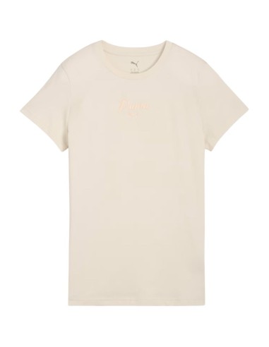 Puma ESS Script Tee Women's TShirt Beige 691760 87