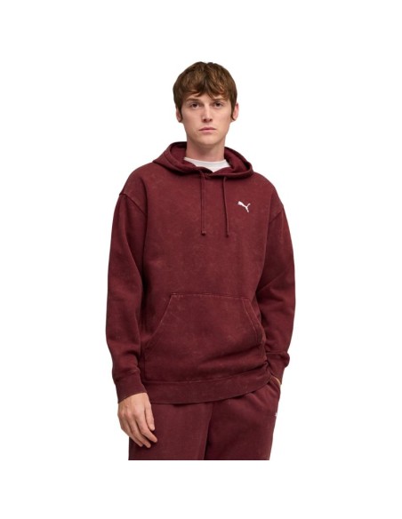 Puma ESS Elevated Relaxed Wash Hoodie M 688049 96