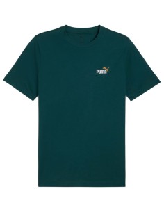 Puma Ess 2 Color Small No 1 Logo Tee Sea Green 684717 75