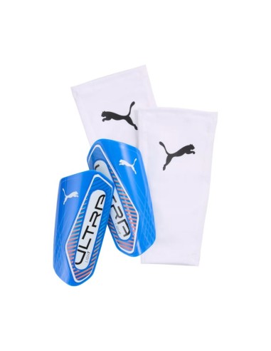Puma Ultra Light Sleeve Football Shin Guards Blue 30989 04
