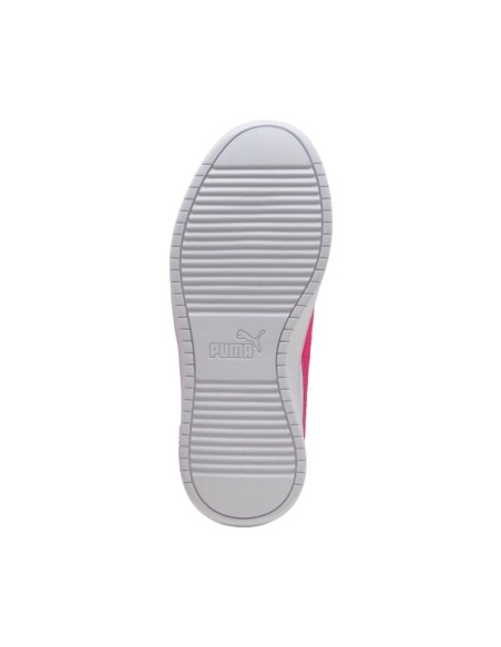 Puma Rickie Classic children's shoes white and pink 394252 24