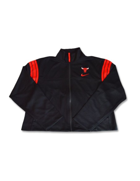 Nike Chicago Bulls Courtside 75 Tracksuit Jacket Wmns BlackUniversity RedBlack DB1394010