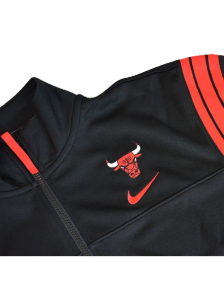 Nike Chicago Bulls Courtside 75 Tracksuit Jacket Wmns BlackUniversity RedBlack DB1394010