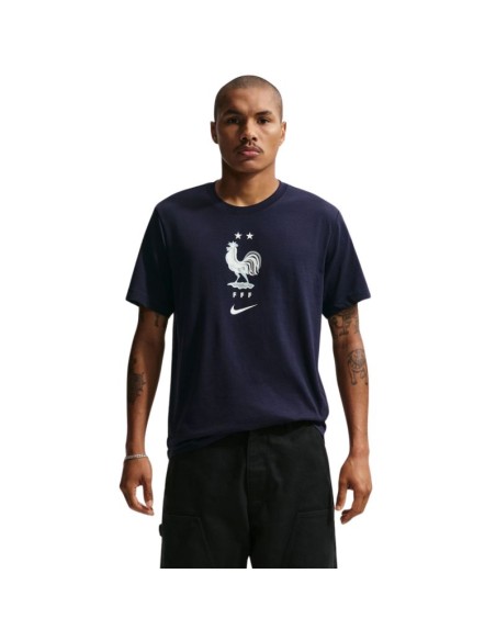 Nike FFF Soccer Men's TShirt Navy Blue IH2181 498