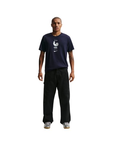 Nike FFF Soccer Men's TShirt Navy Blue IH2181 498