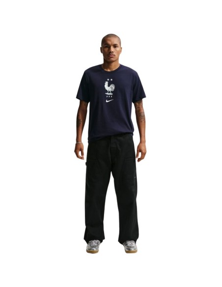 Nike FFF Soccer Men's TShirt Navy Blue IH2181 498