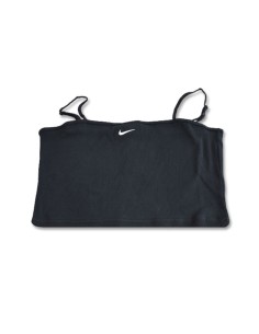 Nike Sportswear Essential Rib Crop Top Women's BlackWhite DM6737010