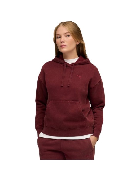 Puma ESS Elevated Relaxed Wash Hoodie W 688103 96
