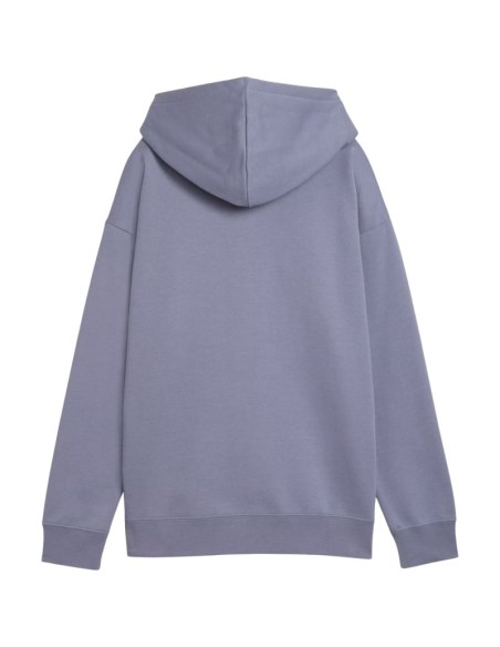 Puma ESS Centered Cat Logo Relaxed Hoodie Purple 692917 65
