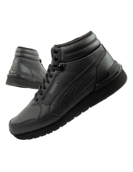 Puma ST Runner v4 Mid men's hightop sneakers black