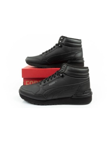 Puma ST Runner v4 Mid men's hightop sneakers black