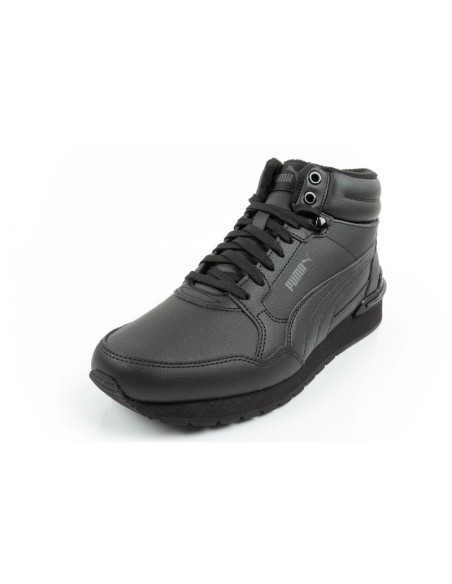 Puma ST Runner v4 Mid men's hightop sneakers black