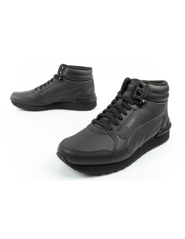 Puma ST Runner v4 Mid men's hightop sneakers black