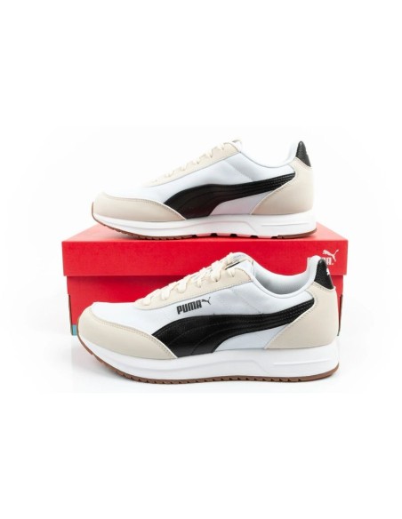 Puma men's sports shoes sneakers R78 Lightwind comfortable fashionable beige white
