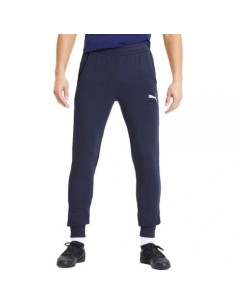 Puma men's cotton sweatpants comfortable sporty style navy blue