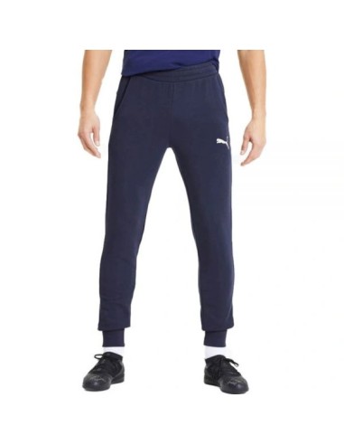 Puma men's cotton sweatpants comfortable sporty style navy blue