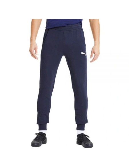Puma men's cotton sweatpants comfortable sporty style navy blue