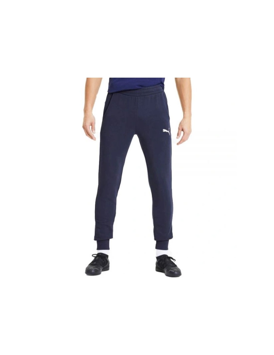 Puma men's cotton sweatpants comfortable sporty style navy blue