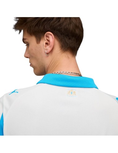 Men's Puma Olympique Marseille Home Jersey Replica white 779801 01
