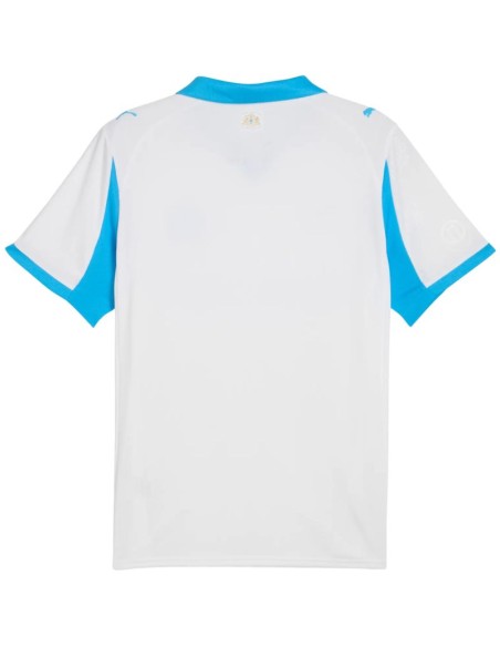 Men's Puma Olympique Marseille Home Jersey Replica white 779801 01