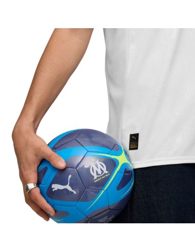 Men's Puma Olympique Marseille Home Jersey Replica white 779801 01