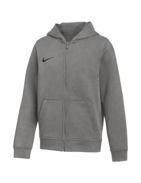 Nike Park 26 Fleece FullZip Hoodie for Kids Dark Gray IB1232 063