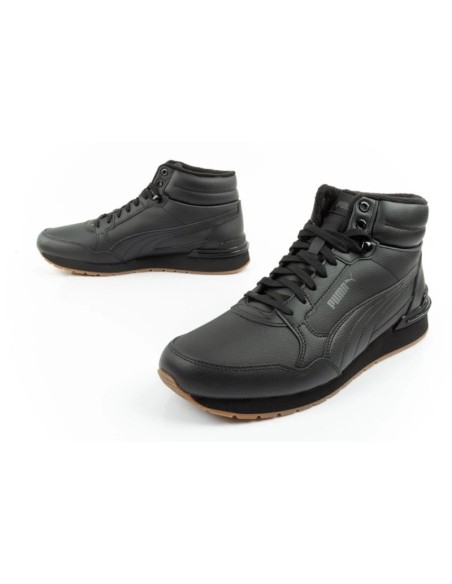 Puma ST Runner v4 Mid men's hightop sneakers black