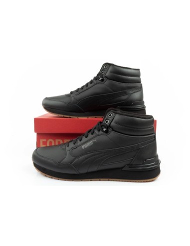 Puma ST Runner v4 Mid men's hightop sneakers black