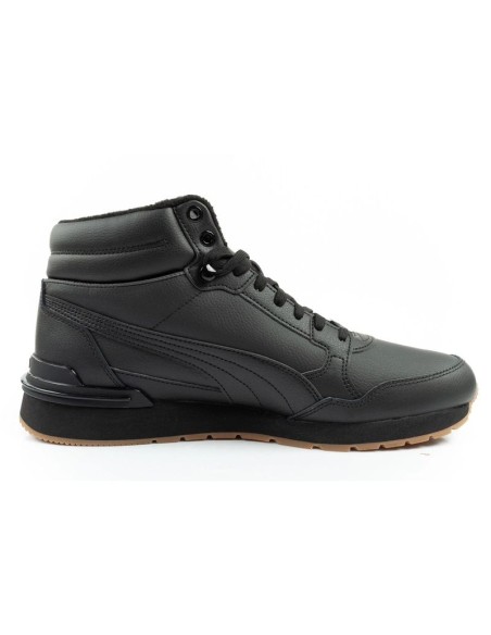 Puma ST Runner v4 Mid men's hightop sneakers black
