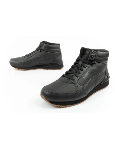 Puma ST Runner v4 Mid men's hightop sneakers black