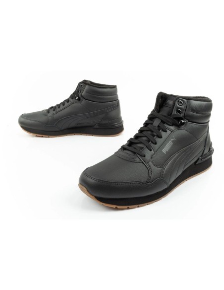 Puma ST Runner v4 Mid men's hightop sneakers black