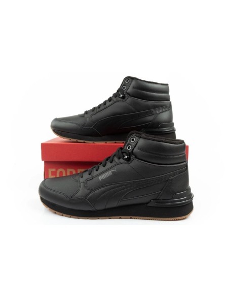 Puma ST Runner v4 Mid men's hightop sneakers black