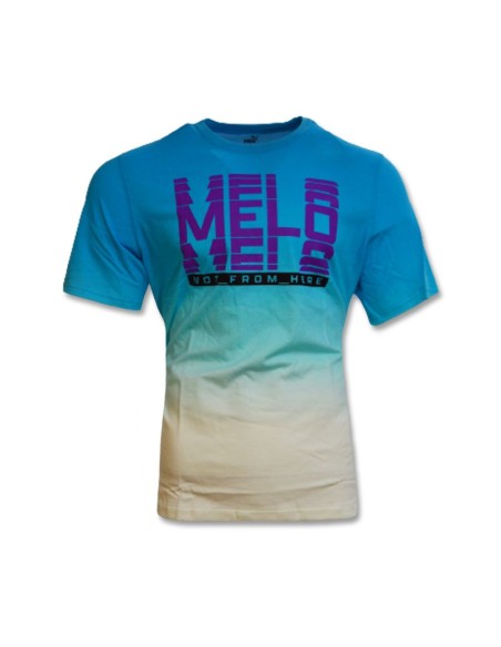 PUMA Melo Fade Tshirt Blue Atoll Training Shirt 5351161