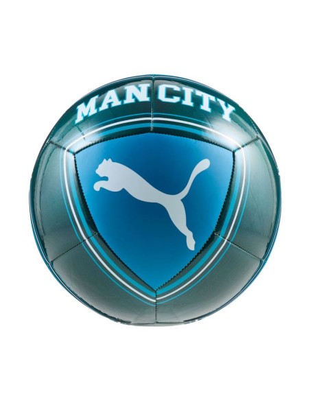 Puma MCFC Culture Football Turquoise Blue 84976 13