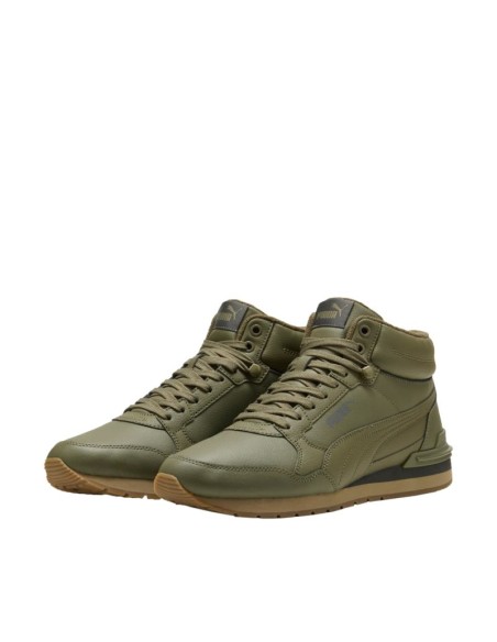 Puma ST Runner v4 Mid khaki shoes 402893 06