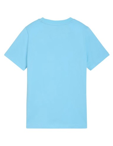 Puma ESS Small No 1 Logo Centered Tee for Kids Blue 692975 45
