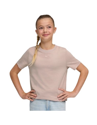 Puma ESS Centered Cat Logo Tee for kids pink 692972 89
