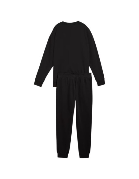 Puma Relaxed Sweat Suit Women's Tracksuit Black 691900 01