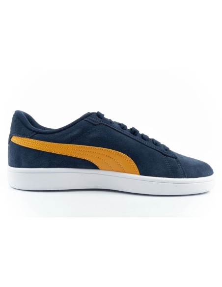 Puma men's sports shoes sneakers Smash 30 leather classic fashionable navy blue