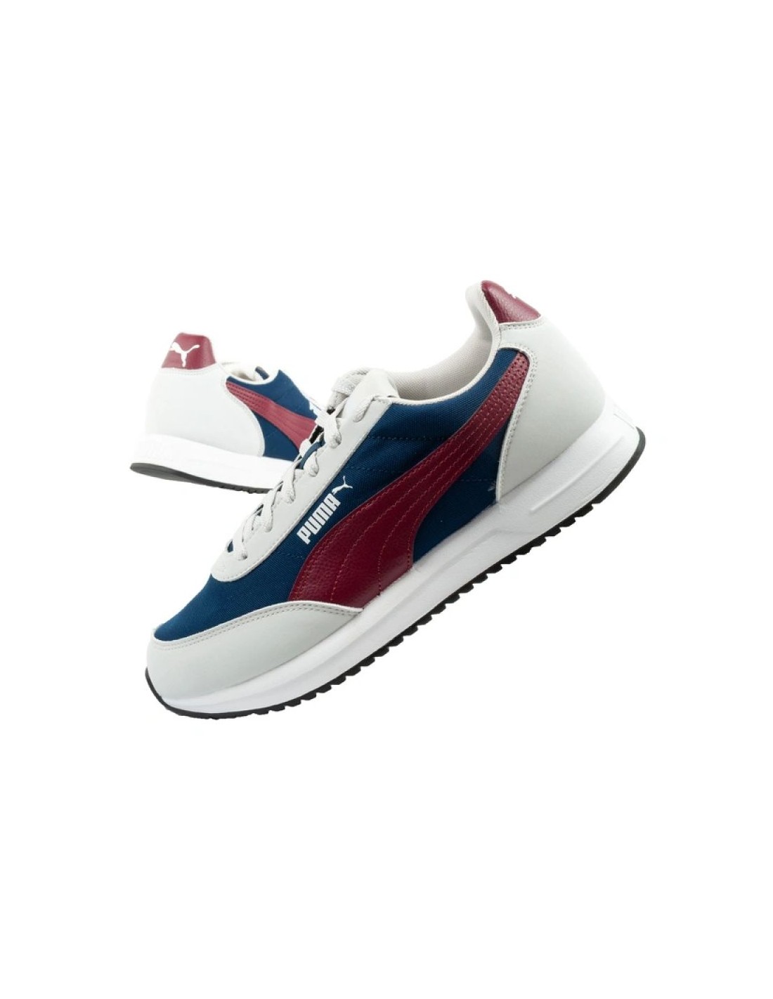 Puma men's sports shoes sneakers R78 Lightwind comfortable fashionable gray navy blue