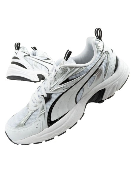 Puma men's sports shoes Milenio Tech sneakers white lightweight